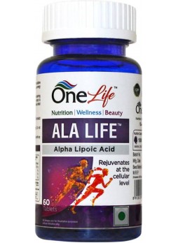 OneLife ALA Life-Alpha Lipoic Acid 60 Tablets